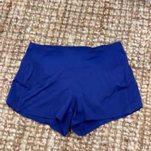 Lululemon Blue Speed Up Short